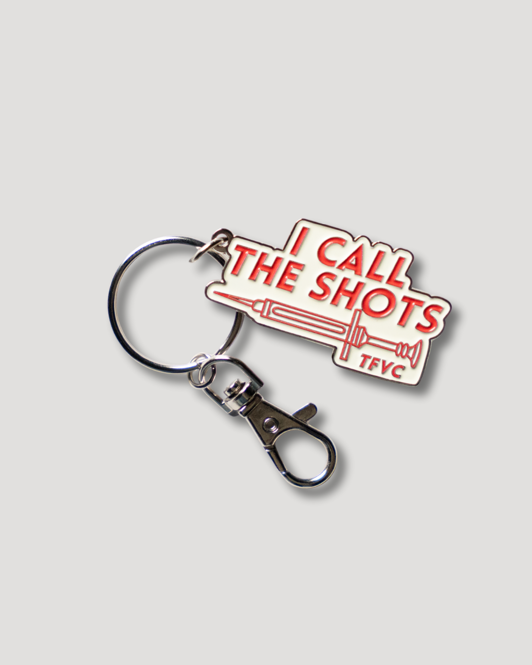 I Call the Shots Keychain